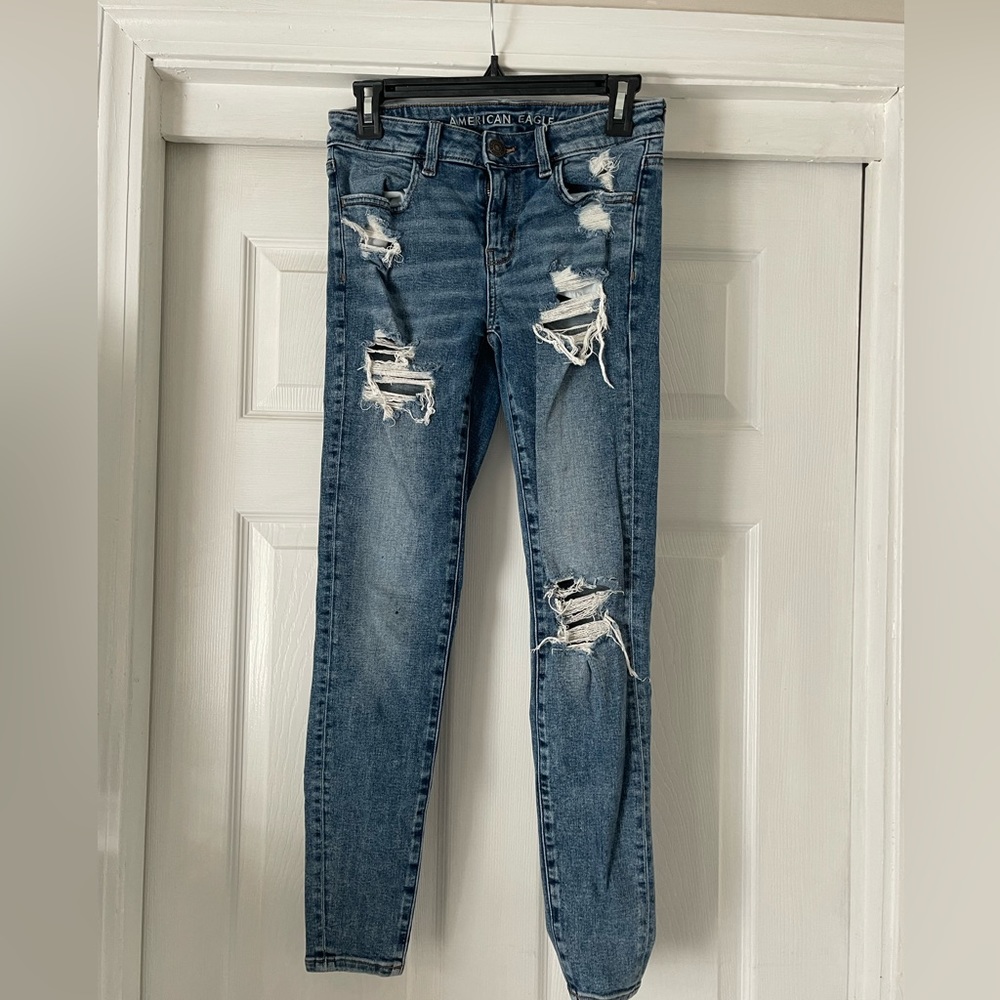 American Eagle Super Stretch Jegging Size 4 Jegging